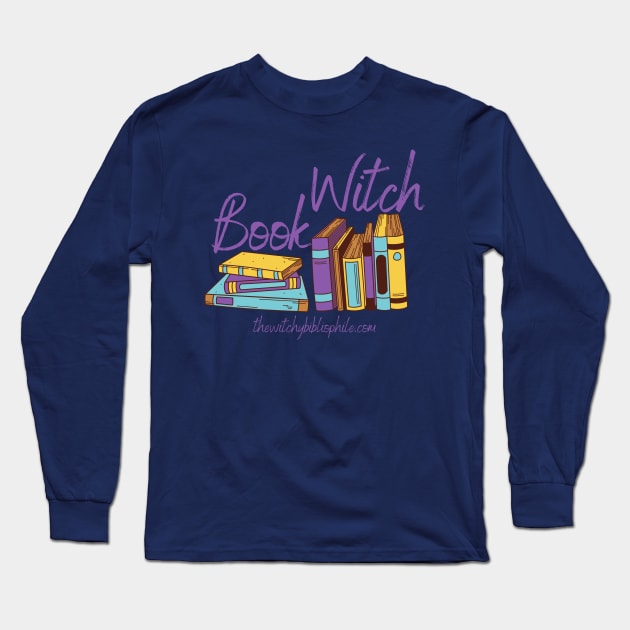 Book Witch Long Sleeve T-Shirt by The Witchy Bibliophile